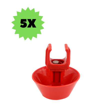 TavPet Yaylı Nipel Suluk Çanağı 5 Adet