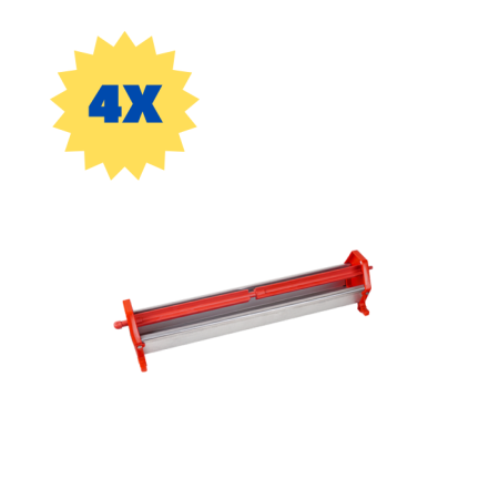 TavPet Güvercin Fırfırlı Yemlik 50 Cm Metal 4 Adet