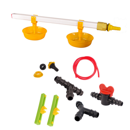 TavPet Ekonomik Nipel Suluk Montaj Aparatlı Büyük Yaylı Çanaklı 40 Cm