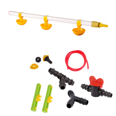 TavPet Ekonomik Nipel Suluk Montaj Aparatlı Civciv Nipeli 60 Cm 