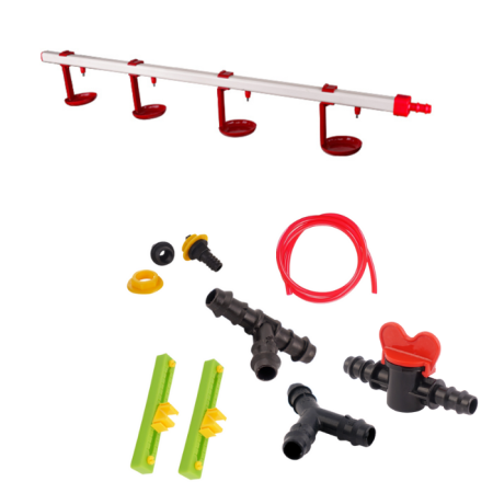 TavPet Ekonomik Nipel Suluk Montaj Aparatlı 80 cm Askılı Çanaklı