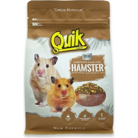 Quik Hamster Yemi Yeni Formül Komple Yem 500 Gr