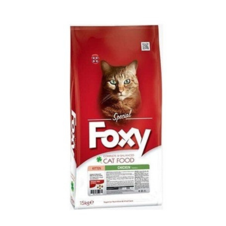 Foxy Tavuk Etli Yetişkin Kedi Maması 15 Kg