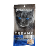 Prochoice Creamy Tavuklu ve Karidesli Sıvı Kedi Ödül Maması 4x15 gr