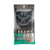 Prochoice Creamy Kısırlaştırılmış Kediler İçin Tavuklu ve Tuna Balıklı Sıvı Ödül Maması 4x15 gr