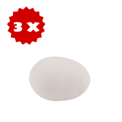 TavPet Tavuk Fol Yumurtası Plastik İçi Dolu 3 Adet