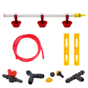 TavPet Ekonomik Nipel Suluk Montaj Aparatlı 60 Cm Yaylı Çanaklı