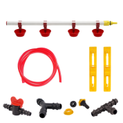 TavPet Ekonomik Nipel Suluk Montaj Aparatlı 80 Cm Yaylı Çanaklı