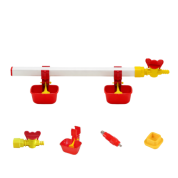 TavPet Nipel Suluk Sistemi 15 Tavukluk 40 cm 2 Nipelli Dilli Çanaklı