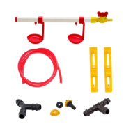 TavPet Nipel Suluk Sistemi Montaj Aparatlı 40 Cm Askılı Çanaklı