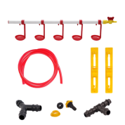 TavPet Nipel Suluk Sistemi Montaj Aparatlı 100 cm Askılı Çanaklı