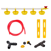 TavPet Nipel Suluk Sistemi Montaj Aparatlı Büyük Yaylı Çanaklı 100 Cm