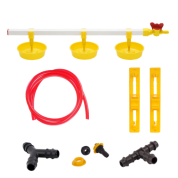 TavPet Nipel Suluk Sistemi Montaj Aparatlı Büyük Yaylı Çanaklı 60 Cm