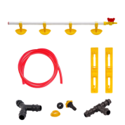 TavPet Nipel Suluk Sistemi Montaj Aparatlı Yaylı Çanaklı Civciv Nipeli 80 cm