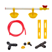 TavPet Nipel Suluk Sistemi Montaj Aparatlı Yaylı Çanaklı Civciv Nipeli 40 cm