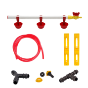 TavPet Nipel Suluk Sistemi Montaj Aparatlı 60 cm  Yaylı Çanaklı