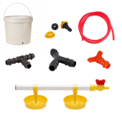 TavPet Nipel Hindi Suluğu 20 Lt Depolu Büyük Yaylı Çanaklı (Set/33)