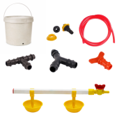 TavPet Nipel Civciv Suluğu 20 Lt Depolu Küçük Yaylı Çanaklı (Set/25)