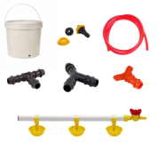 TavPet Nipel Civciv Suluğu 20 Lt Depolu Küçük Yaylı Çanaklı (Set/27)