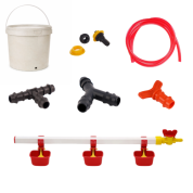 TavPet Nipel Tavuk Suluğu 20 Lt Depolu Dilli Çanaklı (Set/11)