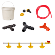 TavPet Nipel Civciv Suluğu 20 Lt Depolu Küçük Yaylı Çanaklı (Set/29)