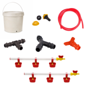 TavPet Nipel Tavuk Suluğu 20 Lt Depolu Dilli Çanaklı (Set/12)