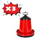 TavPet Tavuk Yemliği Üstten Dolum Askılı Kulplu 12-15 Kg. 3 Adet