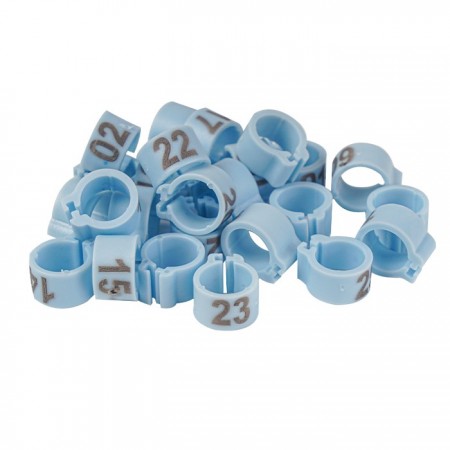 TavPet Güvercin Bileziği 25 Lik Pk. Numaralı Mavi