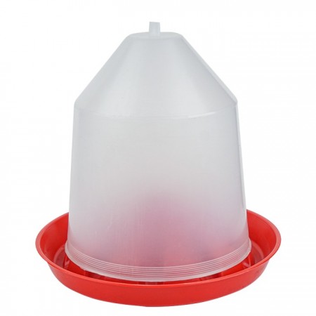 TavPet Şeffaf Plastik Tavuk Yer Yemliği 5 Kg.