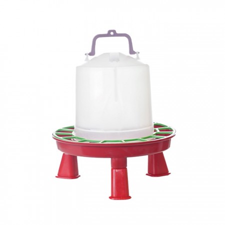 TavPet 4 Kg Plastik Şeffaf Güvercin Ayaklı Yemlik 